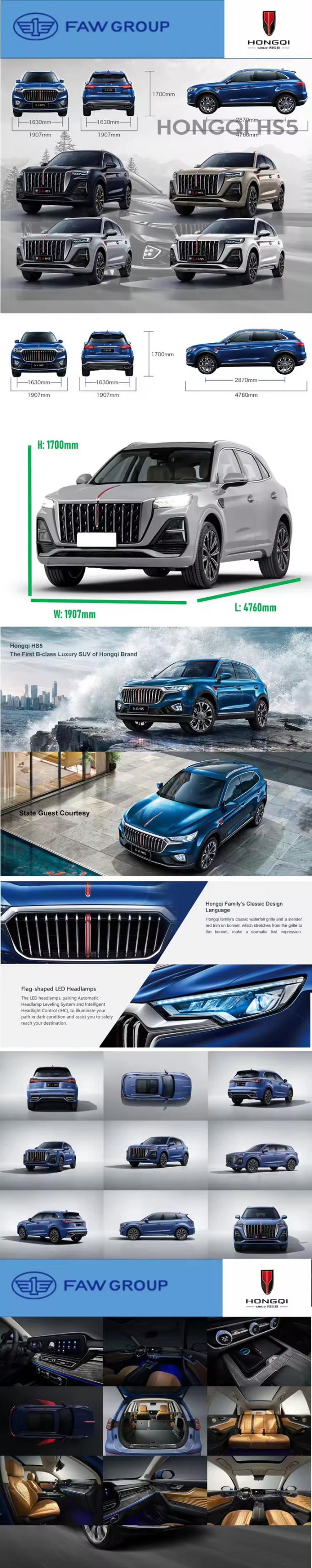 169HP Chinese Car Hongqi H51.5 Litre Turbocharged Sedan 0